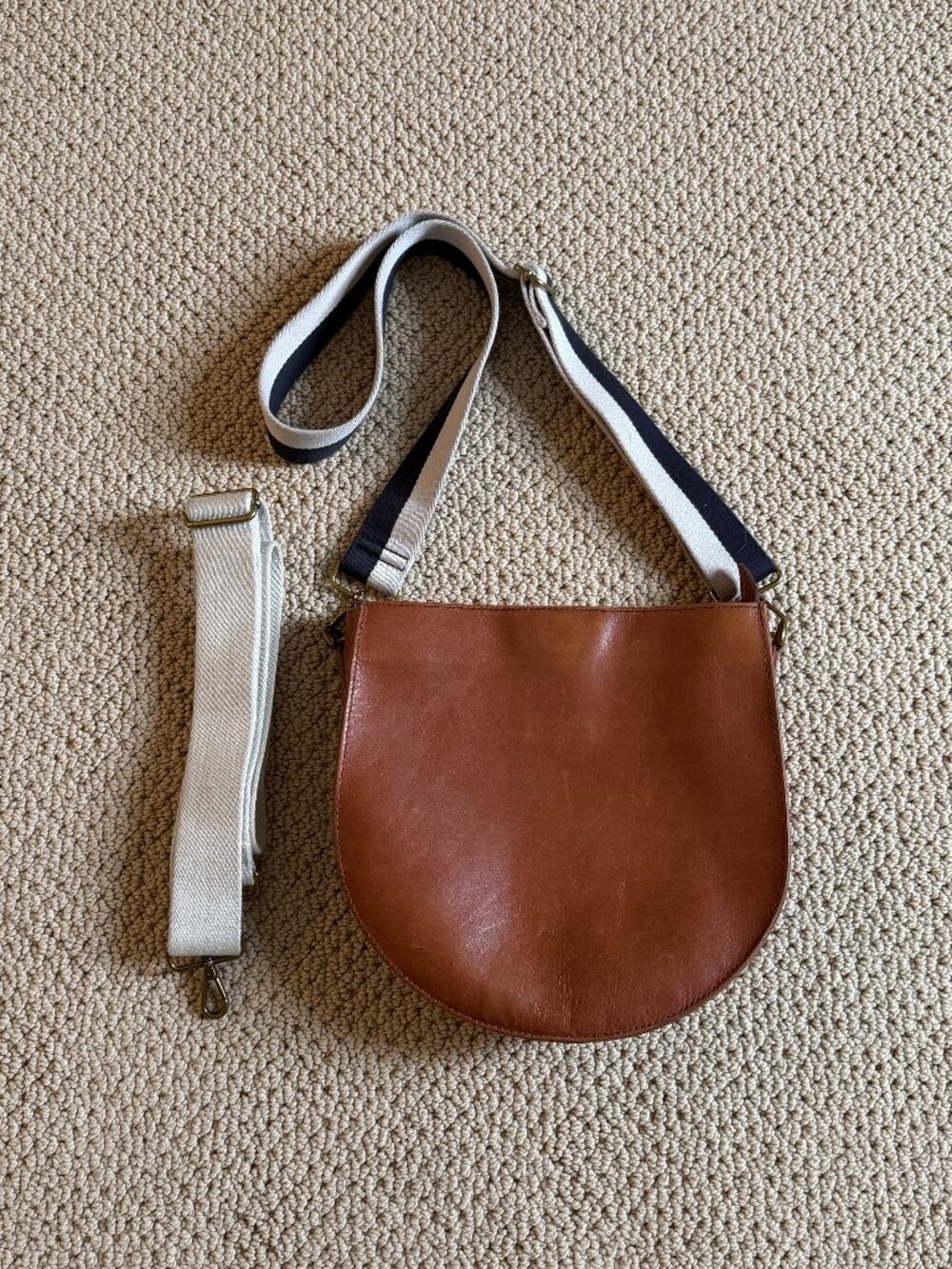 Madewell "The Transport" Saddlebag Purse